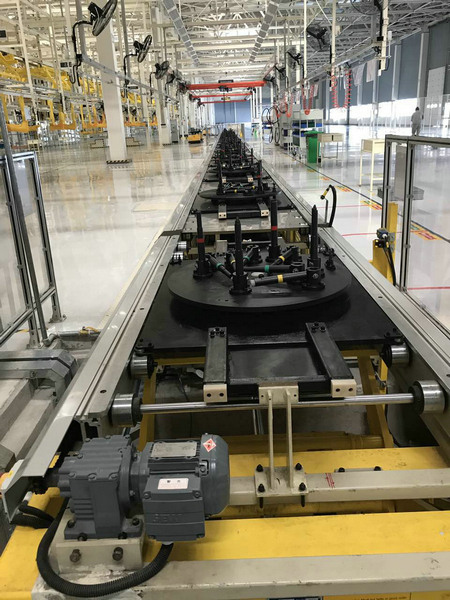 發(fā)動機分裝輥道